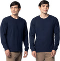Fruit of the Loom T Shirt Eversoft Cotton Long Sleeve Shirts, Breathable & Unisex