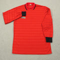 VINTAGE Umbro Soccer Jersey Men Medium 80s Shiny Dazzle Goalkeeper Goalie Number Unisex