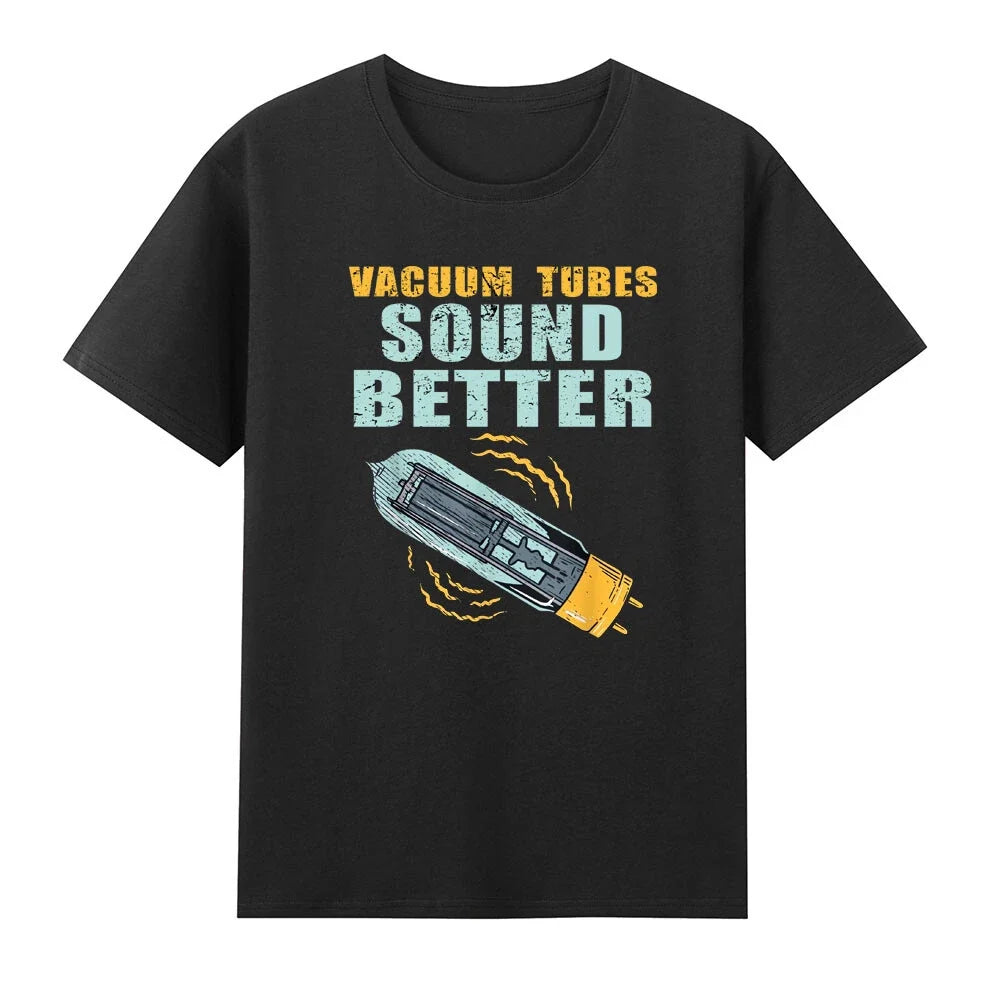 Tubes Sound Better Guitar Amplifier Guitarists Valve Funny Graphic Men's Unisex