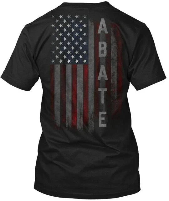 Abate Family American Flag Made in the USA Size S to 5XL Unisex