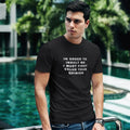 The Go-To Funny Tee: Relaxed Unisex Fit, Short Sleeve, with Great Humor Text on Unisex