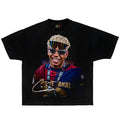 Lamine Yamal Barcelona Vintage Football Graphic Black – Soccer Unisex