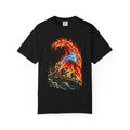 Wildland Firefighters Fireline T-Shirt Black Front Print Comfort Colors 1717