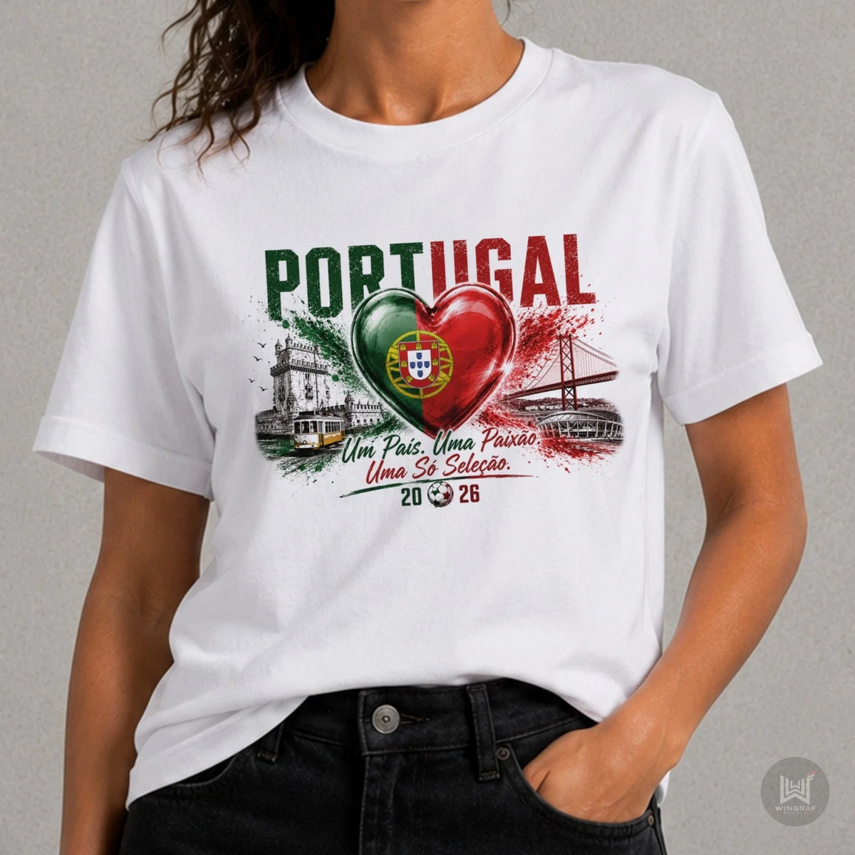 Portugal t shirt flag football 2026 camiseta tee gift heart fan top all sizes Unisex