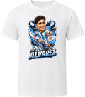 Julian Alvarez, Argentina Caricature Soccer 2026 T Shirt Unisex