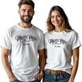 Personalised Mr And Mrs Couple T Shirts Matching Honeymoon Outfit Graphic Tee Unisex
