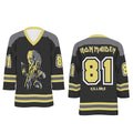 Iron Maiden Unisex V-neck Hockey Jersey Unisex