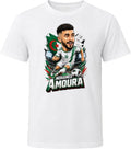 Mohamed Amoura, Algeria Caricature Soccer 2026 T Shirt Unisex