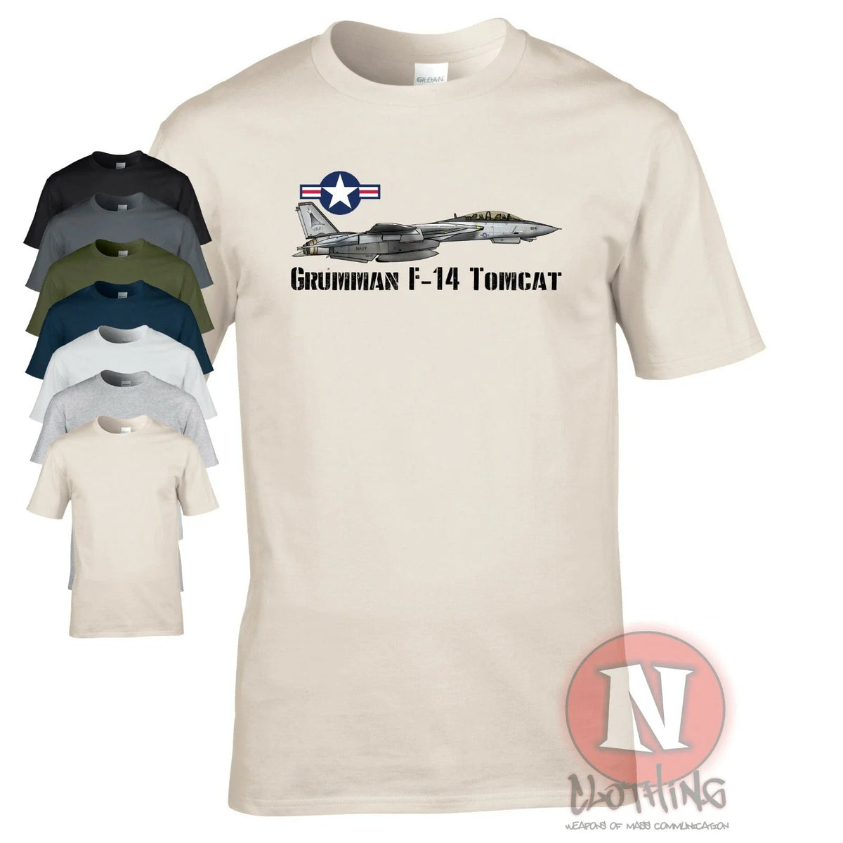 F-14 Grumman Tomcat US fighter aircraft American war jet plane USAF Unisex