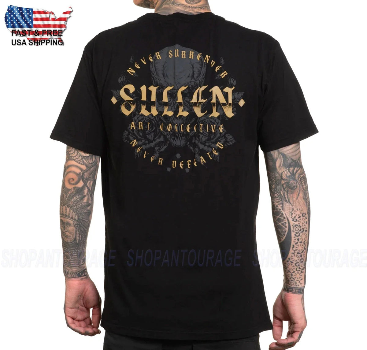 Sullen Art Collective Mai Defited Premium SCM6548 Per Uomo Unisex