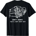 Twin Otter Crash (ON BACK) T-Shirt