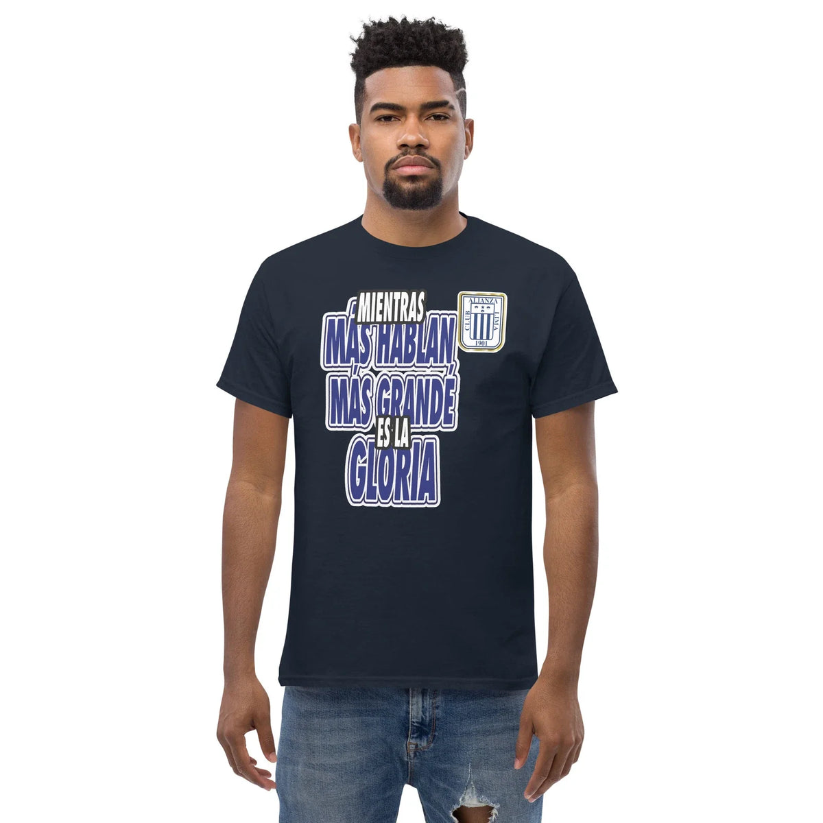 ALIANZA LMA PERU SOCCER FAN GEAR GRAPHIC T SHIRTMen's classic tee Unisex