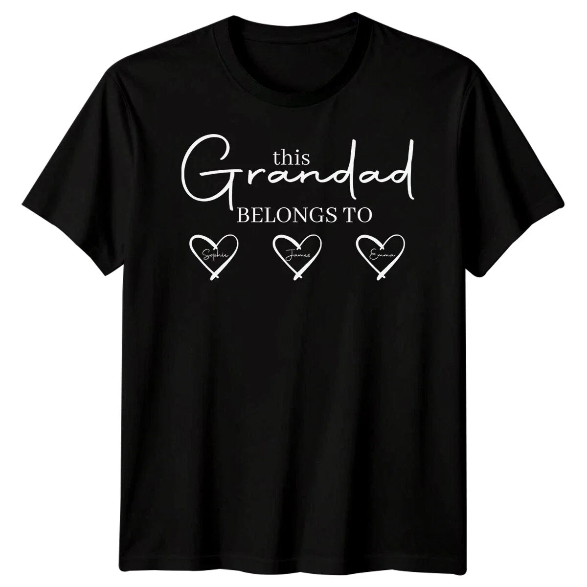 This Grandad Belongs To Grandparent Family Mens Unisex
