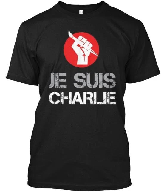 Je Suis Charlie buy Tee Made in the USA Size S to 5XL Unisex