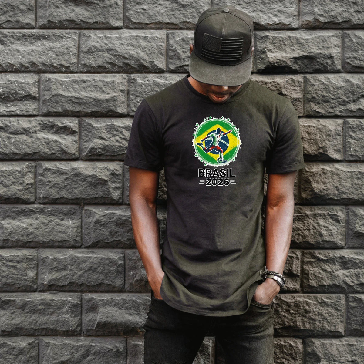 North America Apparel Collection for Soccer Fans 2026 BRASIL Unisex Unisex