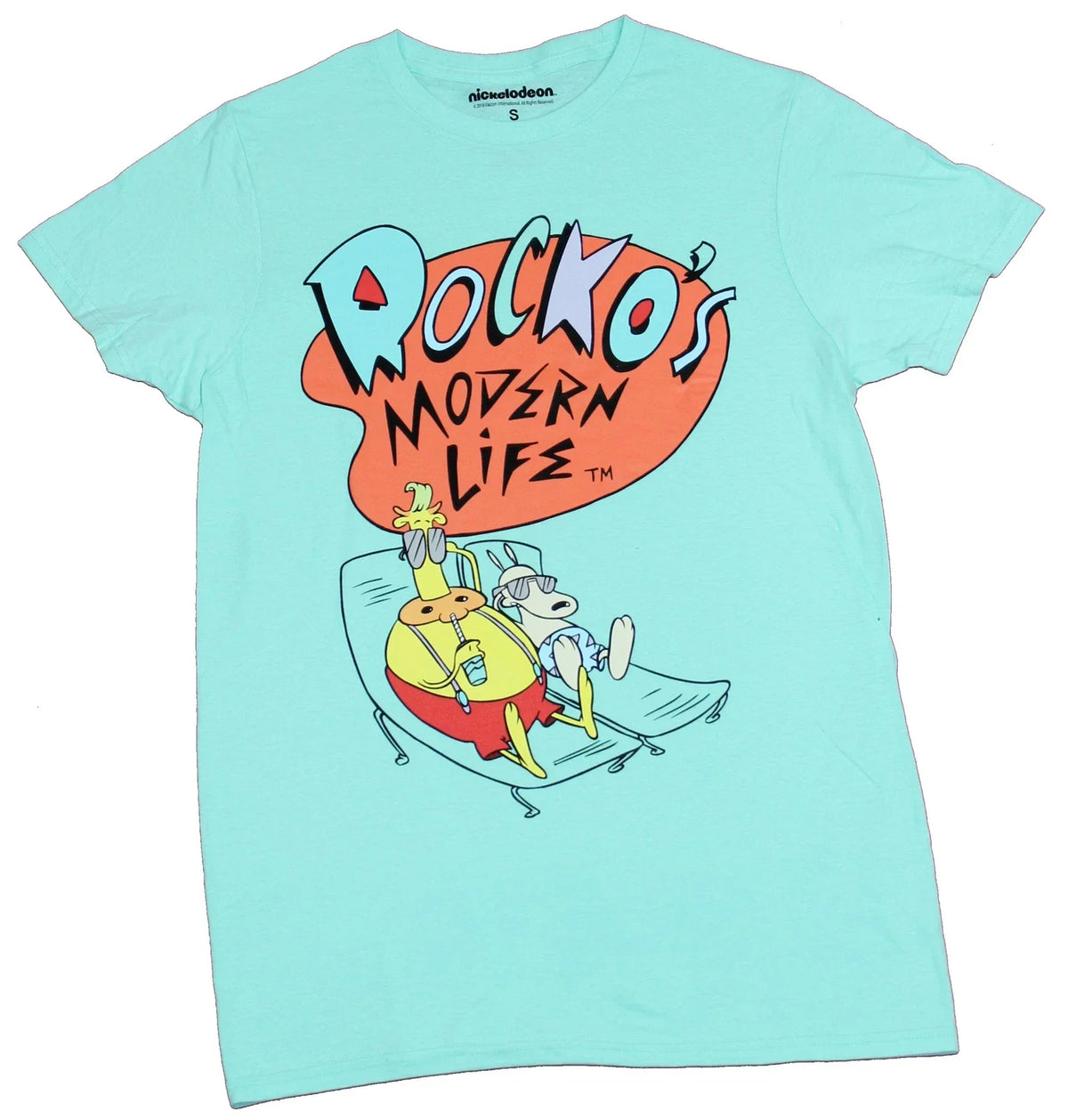 Rocko's Modern Life Mens - Relaxing Under the Logo Unisex