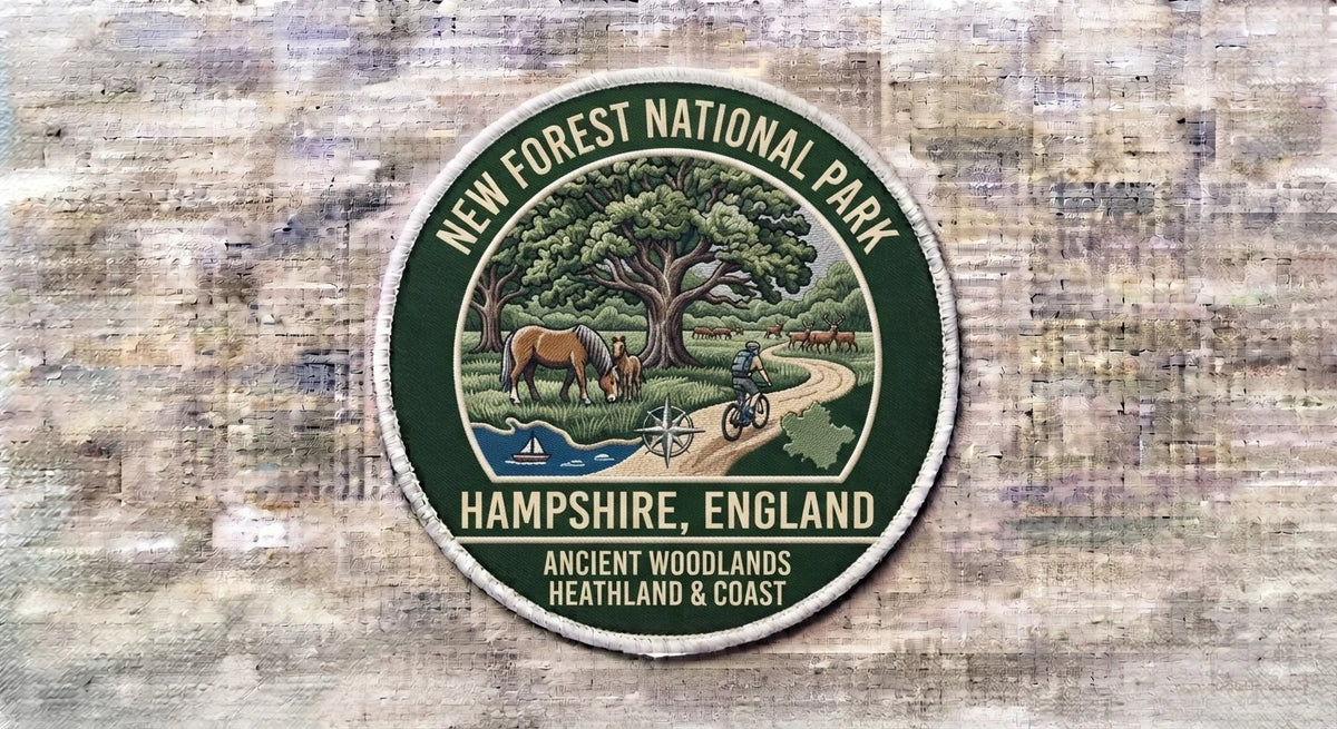 New Forest National Park Dyed Patch Badge Patches Badges