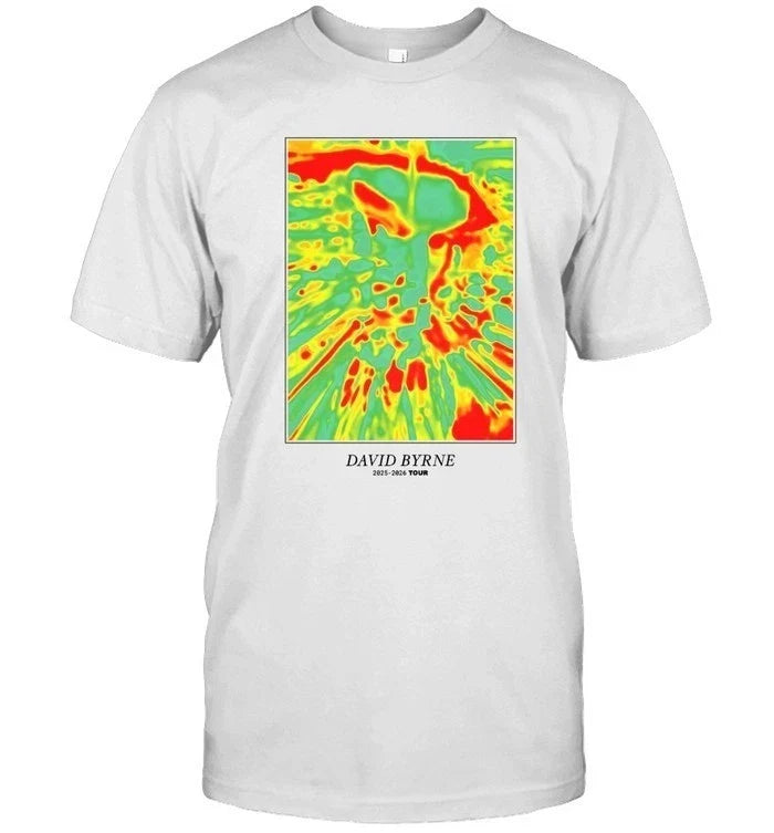 David Byrne Who Is The Sky 2025 2026 Tour T shirt Unisex
