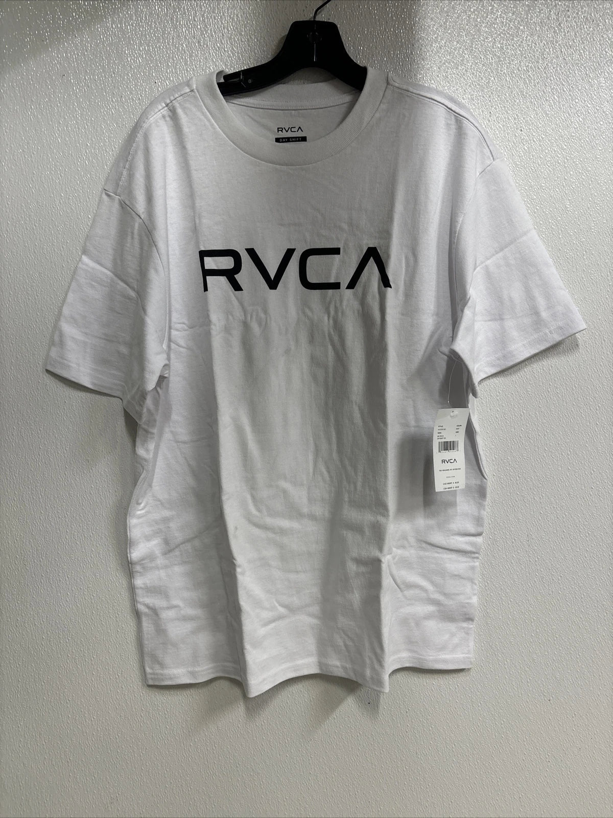 RVCA Big RVCA Dayshift - White Large #6K2B Unisex