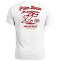 Men's Backprint Surfing Design Print Palm Locos Lettering Summer Unisex