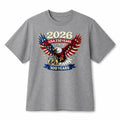 USA 250 Years Route 66 American Eagle Patriotic Graphic Cotton Unisex Unisex
