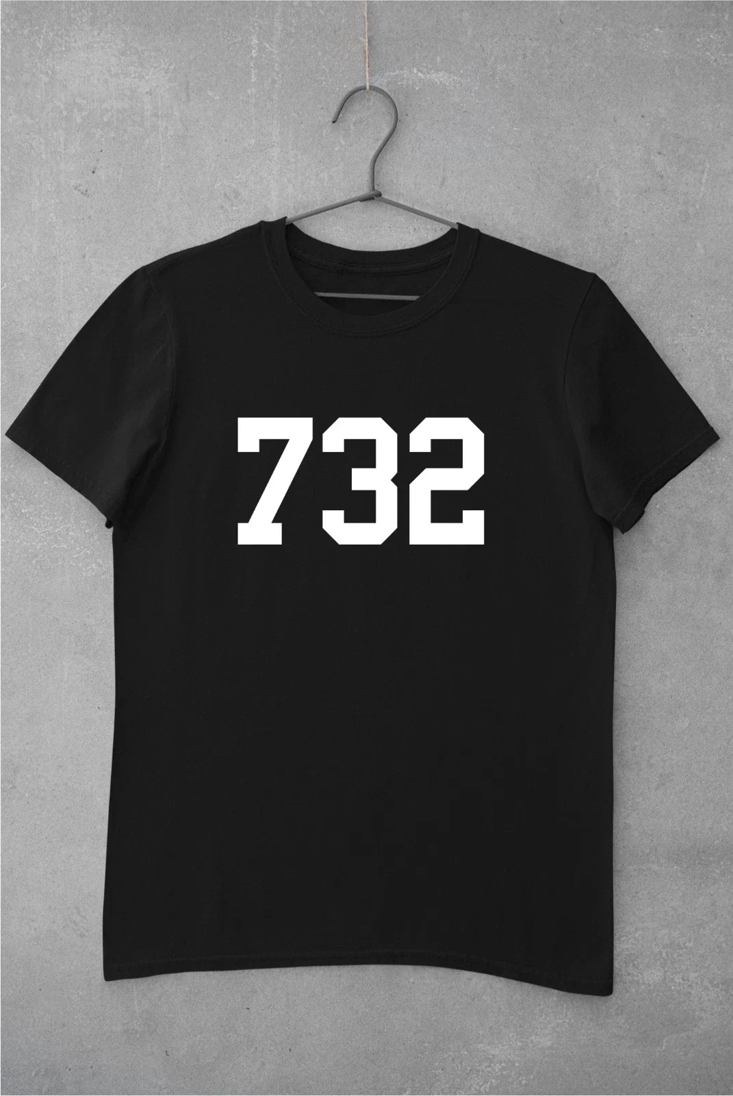 New Jersey Shirt, 732 Area Code, Toms River, New Brunswick, Lakewood Perth Amboy Unisex