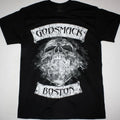 Vtg GODSMACK BOSTON Heavy Cotton Black Full Size Unisex Shirt Unisex
