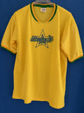 21" WIDTH X 28" LENGTH MEDIUM SIZE BRAZILIAN POLYESTER CAMISETA BRASIL Unisex