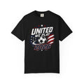 United We Play USA 2026 Soccer | American Flag Soccer Graphic Unisex