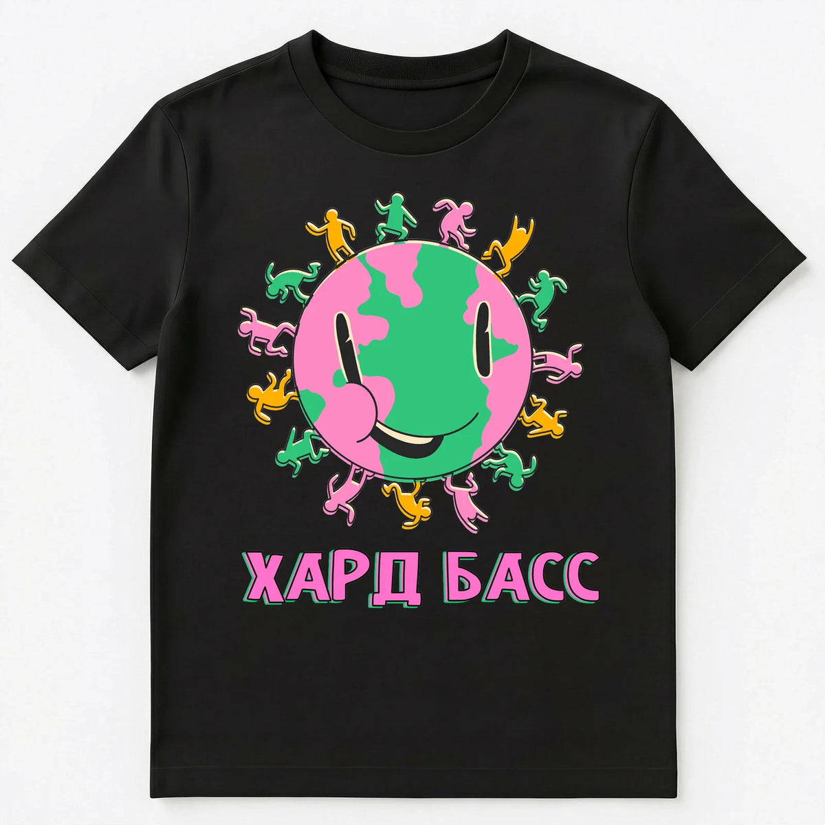 Russian Hard Bass Happy Rave Unisex Unisex