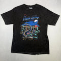 Death Valley Road to Nowhere Serpent Men's Size M Black Short Sleeve Unisex