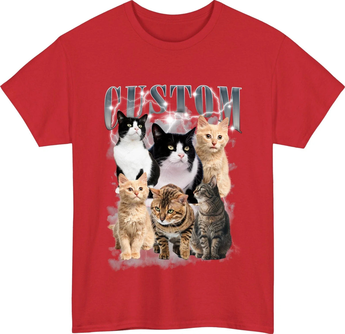 Personalised Pet Bootleg – Custom Name Vintage for Dogs & Cats Tee Top Unisex