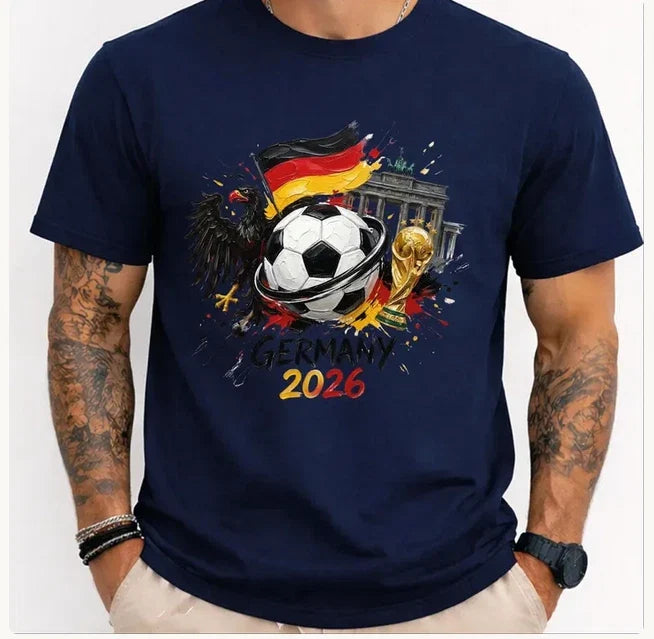 Germany 2026 Shirt, World Cup Soccer Tee, German Flag Football ,FIFA 2026 Unisex