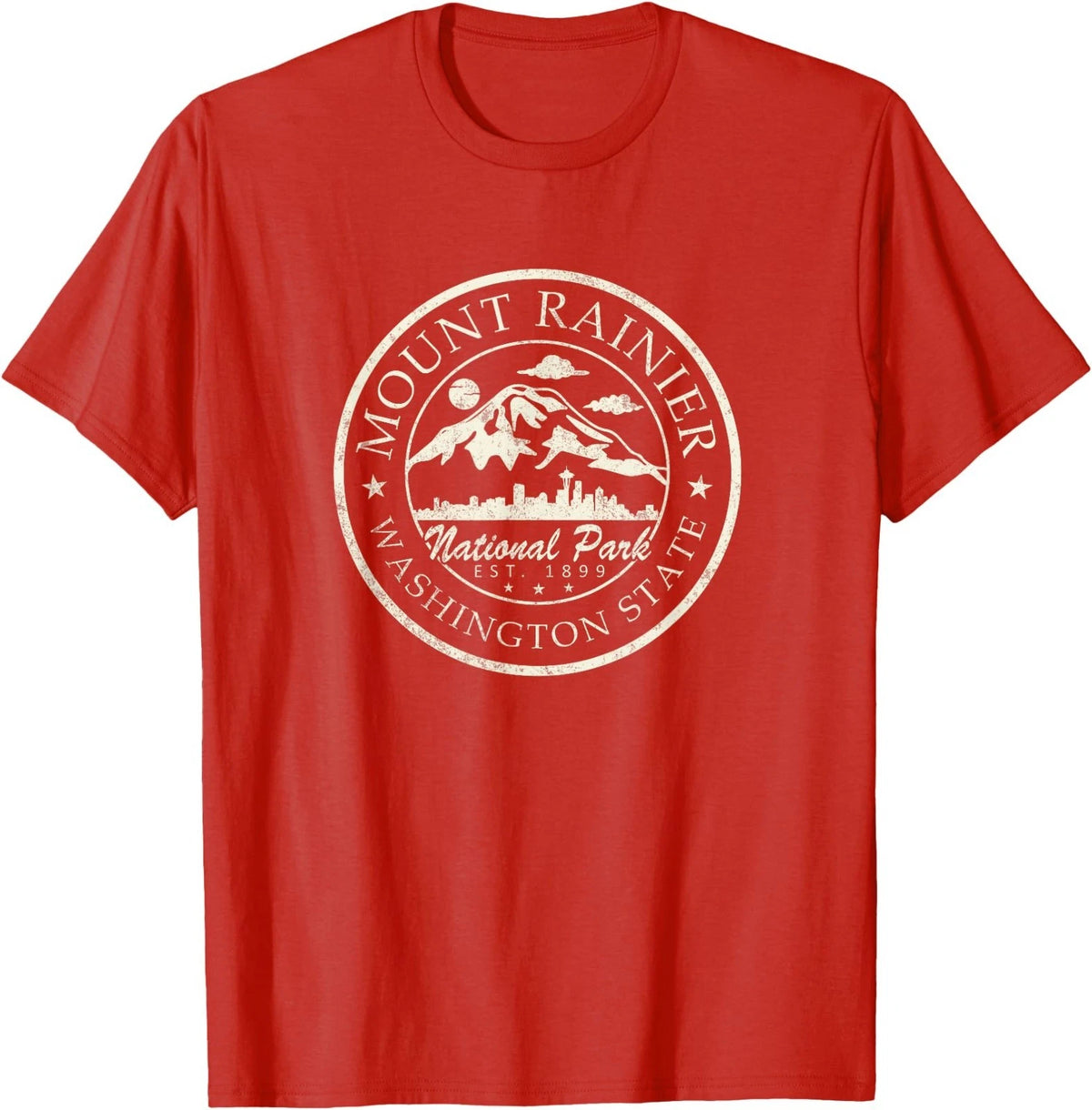 Vintage National Park Mt Rainier Retro Shirt T-Shirt