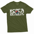 South Korea Korean Republic Shirt Flag Coat of arms Football Soccer Tee Unisex