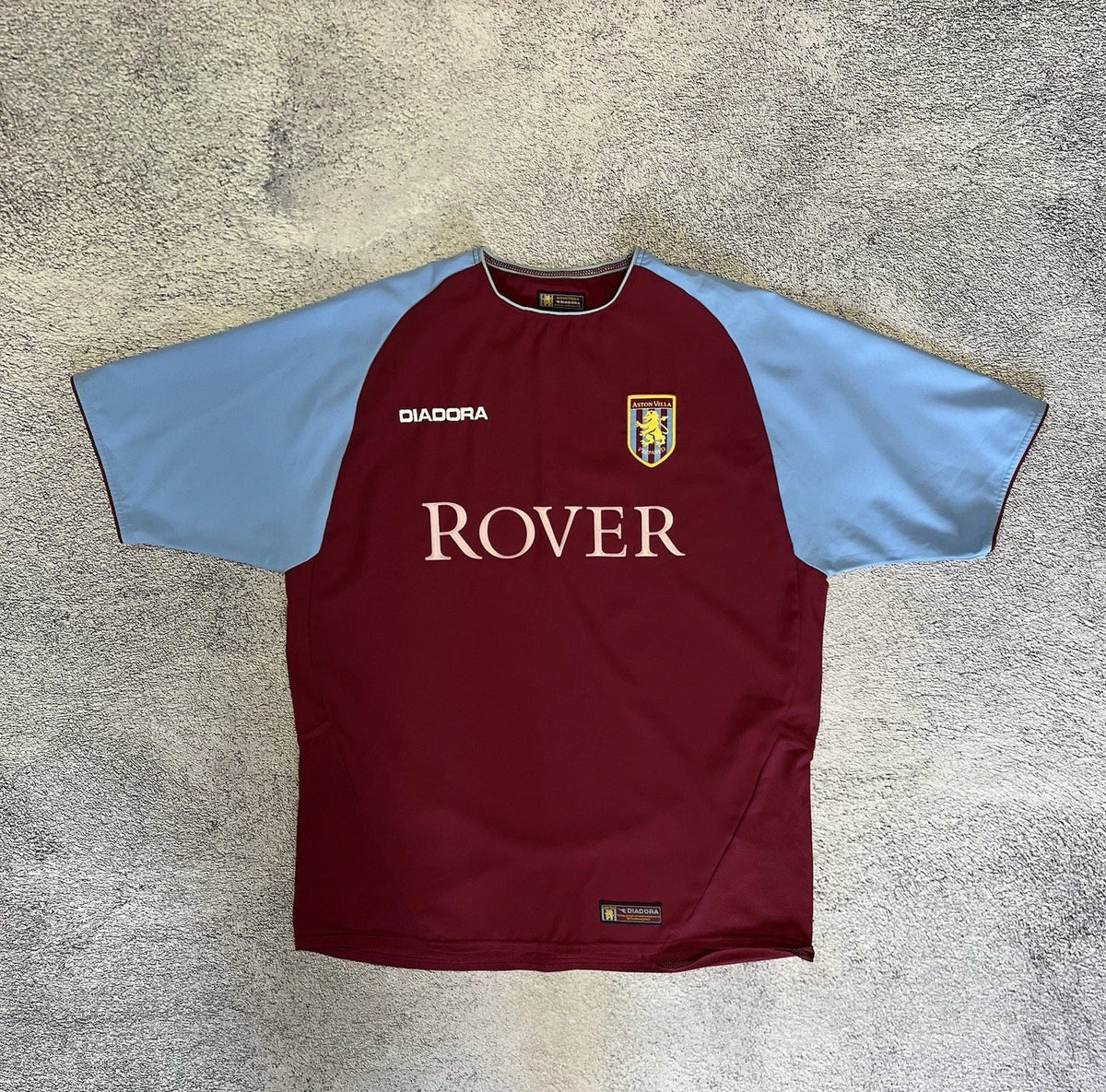 Diadora Aston Villa 2003 2004 Home Jersey Soccer Vintage Rover Shirt Men M Unisex