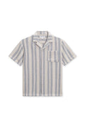 VINTAGE SUMMER BASKET WEAVE CAMP SHIRT Unisex