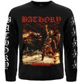 Bathory "Hammerheart" Long Sleeve Black mayhem Amon Amarth Unisex