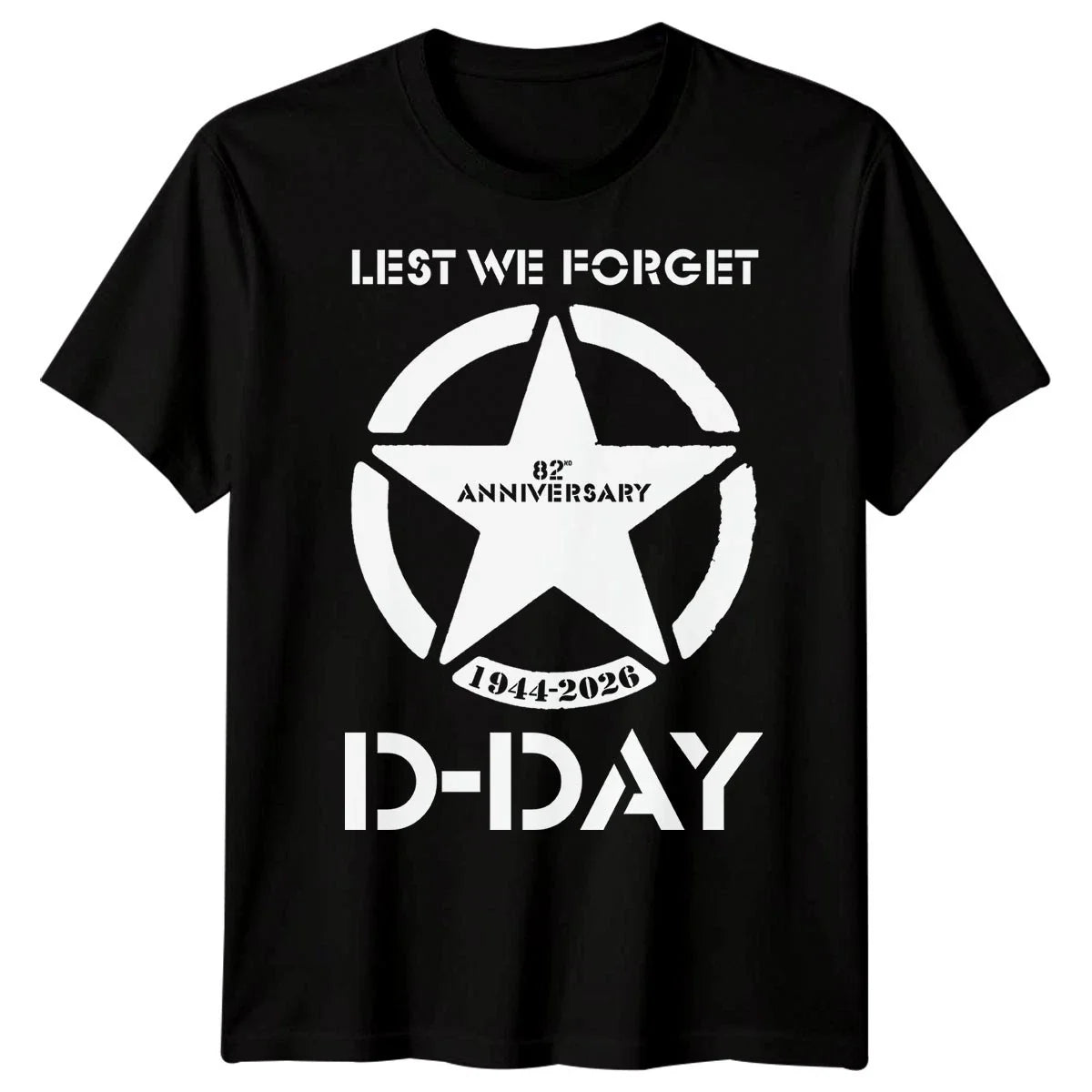 Family Star D-Day Tee 1944 World War II Normandy Military History #DD Unisex