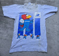 France 98 Soccer Futbol T shirt Footix's Mascot VTG 1990s Crew Neck Unisex