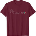 México Simple Love Mexican Flag Heart on Mexico Unisex