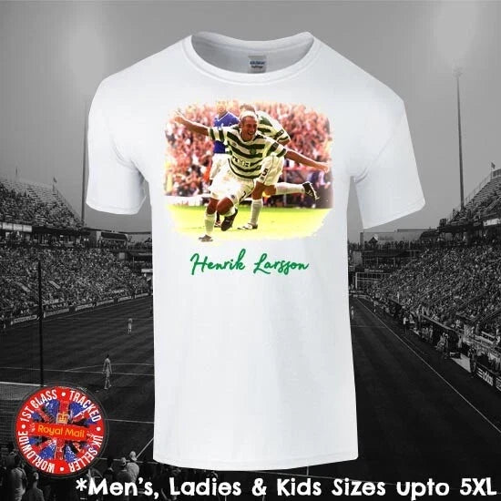Henrik Larsson Football Cult Heroes Fan Memorabilia Gift Unisex