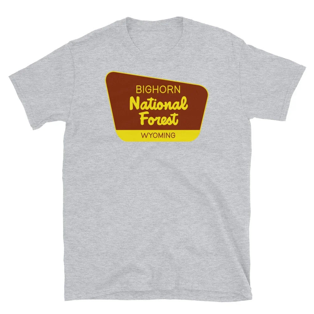 Bighorn National Forest Wyoming Short-Sleeve Unisex Unisex