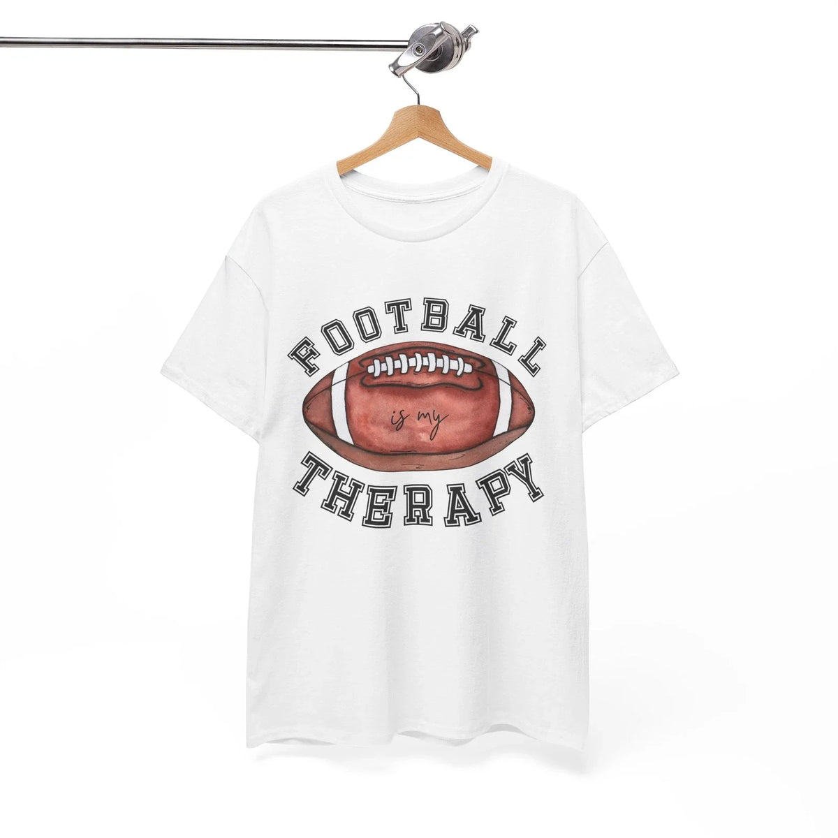 Football is my therapy Football Lover - Perfect Tee for Football Fans Unisex