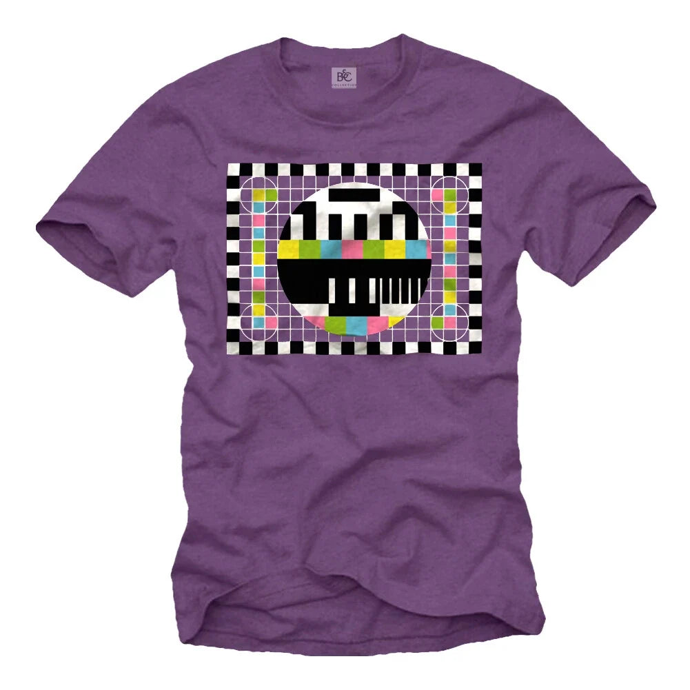 Original Test Picture Mens Boys Men Nerd Gifts Gamer Retro Cult Unisex