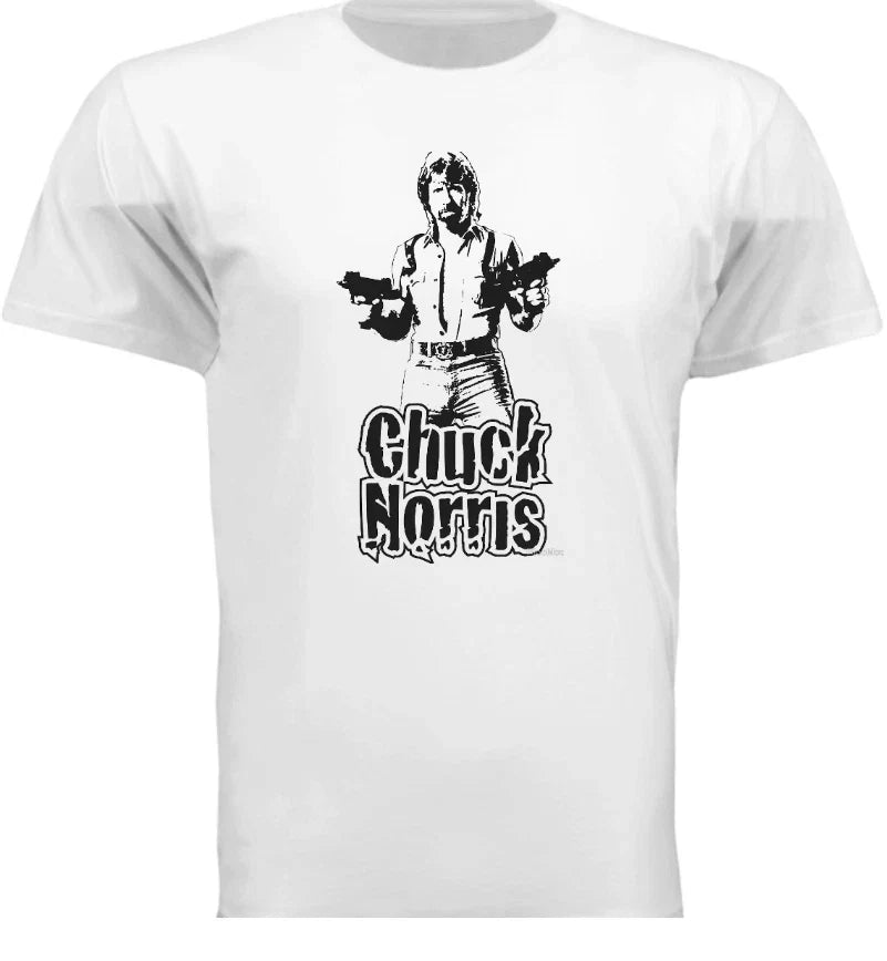 Chuck Norris KARATE GIFT T Shirt Size Tshirt S-2XL White Unisex