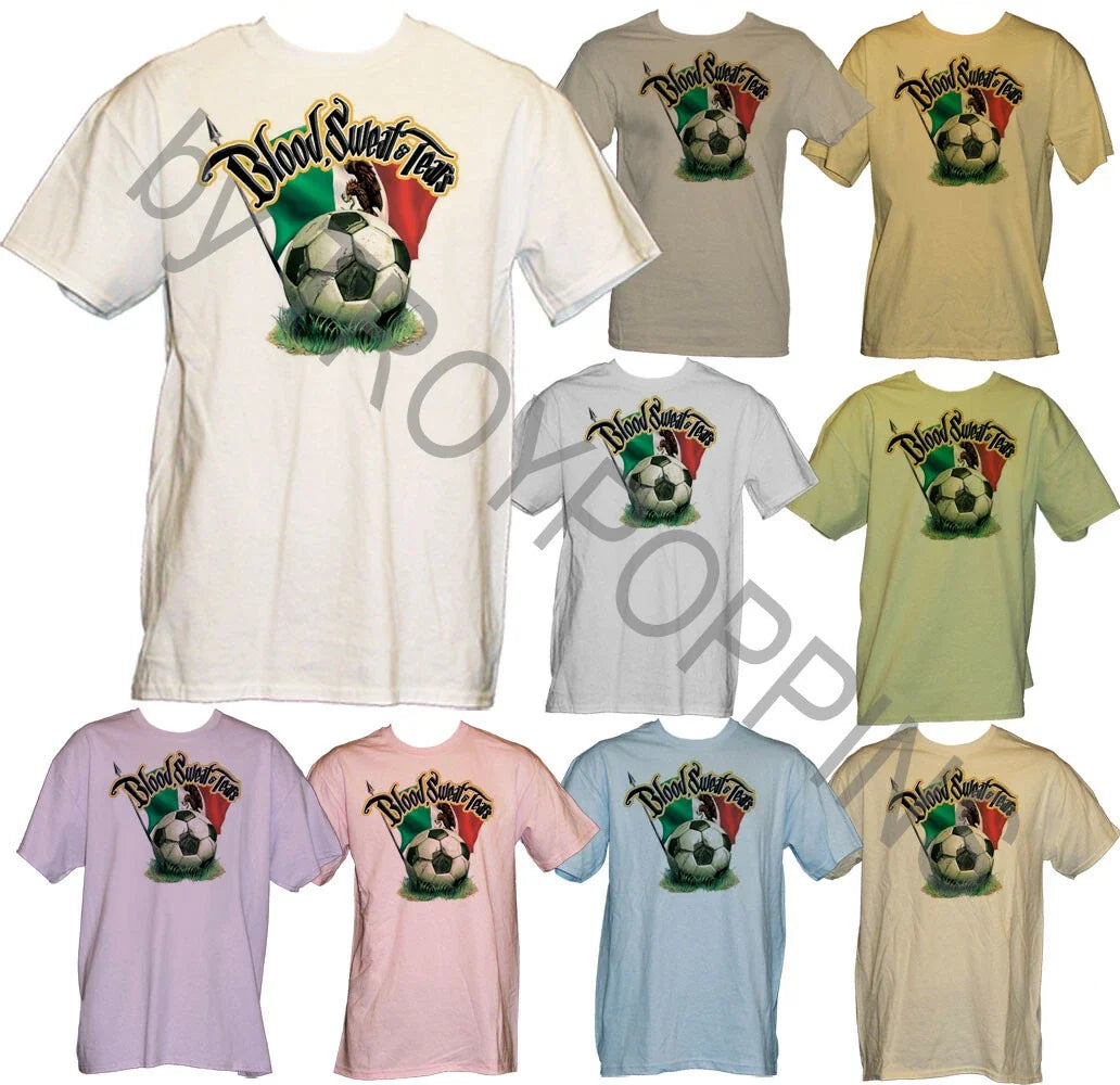 1-BLOOD SWEAT & TEARS SOCCER BALL SPORTS WEAR GEAR FANS GRAPHIC PRINTED Unisex