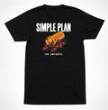 Simple Plan The Antidote Pill Bottle Pop Punk Emo Rock Band Tee Unisex