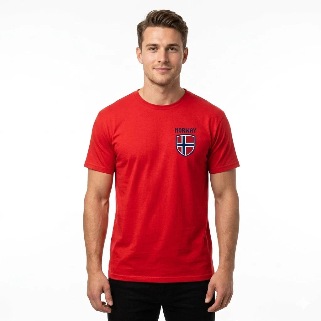 Norway World Cup 2026 T Shirt Mens Football Soccer Fan Norwegian Supporter Unisex