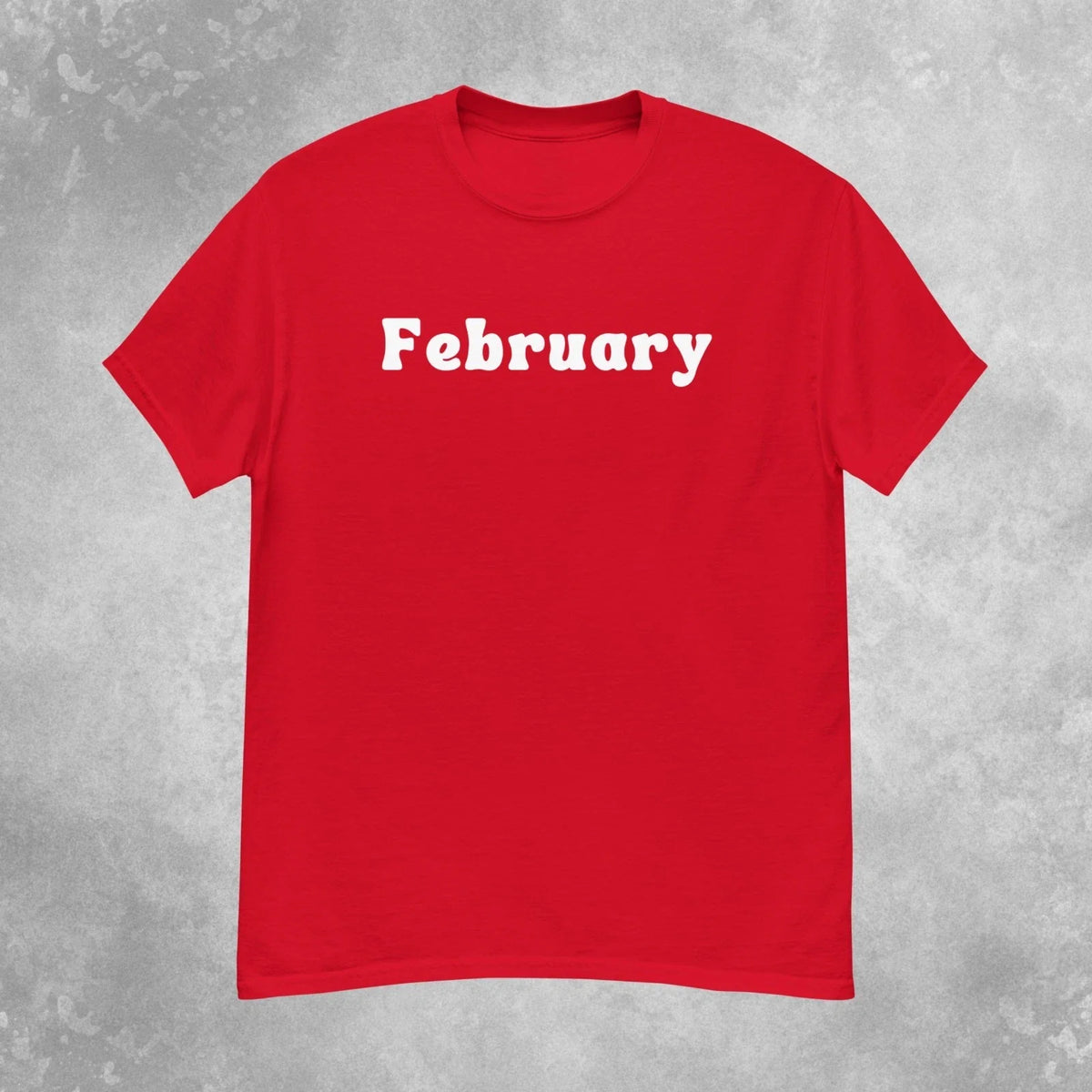 February Mens S-2XL Unisex